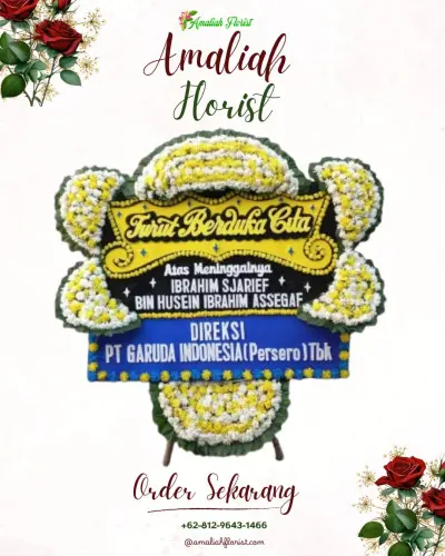 Papan Bunga Duka di Klesem